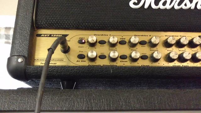 Marshall AVT 150h quick demo смотреть онлайн