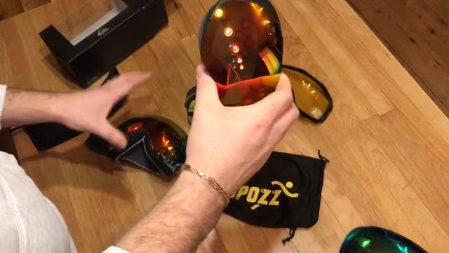 Обзор новой модели горнолыжной маски COPOZZ и QUIKSILVER