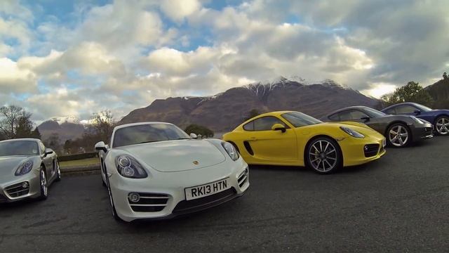 Porsche 981 Cayman colours смотреть онлайн