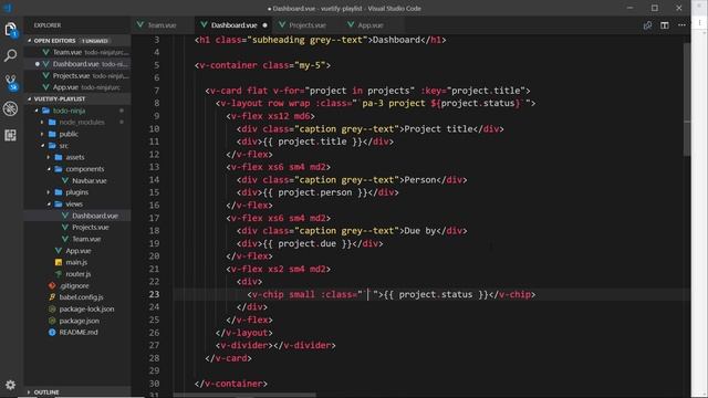 Vuetify Tutorial #16 - Chips смотреть онлайн