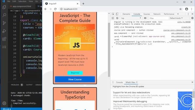 Angular 9 Tutorial for Beginners. 15 - @ViewChild() with Multiple Reference | SULAIMAN BAIG смотреть онлайн