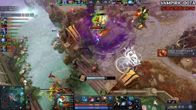Brutal Late Game 6 Slotted Side Cannon 100% Machine Gun Hit Like a Truck Gyrocopter Dota 2 смотреть онлайн