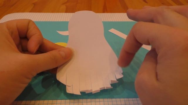 Новогодняя поделка Дед Мороз из бумаги, конуса и ваты для детей 3, 4, 5, 6 лет смотреть онлайн