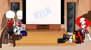 реакция стран на поппи плейтайм на меме countryhumans react to poppy playtime memes