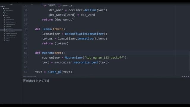 CLTK Macronizer (Latin NLP with Python 08) смотреть онлайн