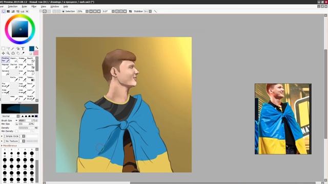 Перерисовываю старый арт с s1mple смотреть онлайн