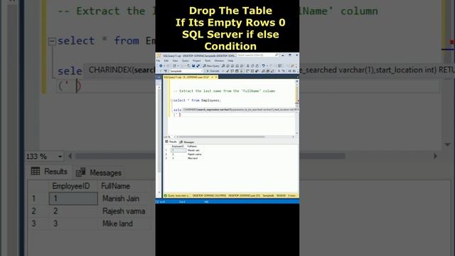 Extract the last name from the Full Name column SQL query MSSQL tutorial #sqlserver смотреть онлайн