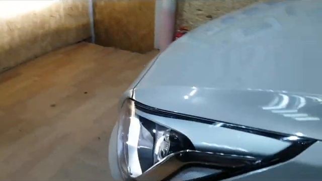 Hyundai Solaris. Установка линз под завод. смотреть онлайн