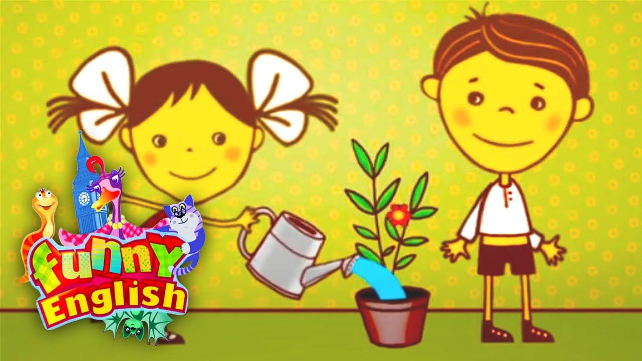 Funny English. Выпуск 32 — Я умею помогать | Телеканал Карусель смотреть онлайн