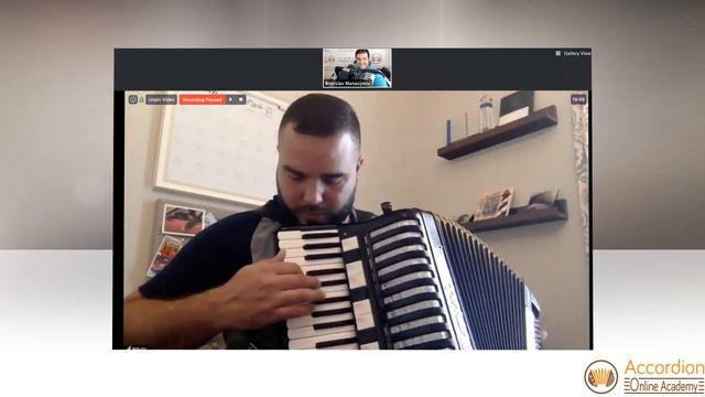Bratislav Manasijevic, FREE Trial Accordion Lesson Online смотреть онлайн