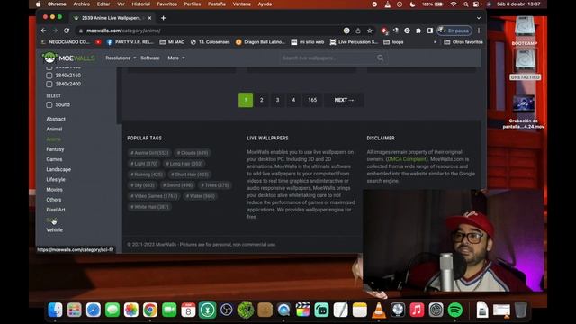 LA MEJOR PAGINA PARA OBTENER WALLPAPERS ANIMADOS (MAC/WIN)