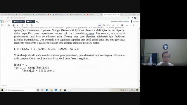 Vetores em Python - Numpy arrays смотреть онлайн