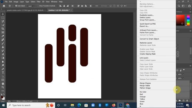 Clipping Mask in Photoshop смотреть онлайн