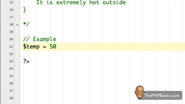 Tutorial 13 - else if statement in php смотреть онлайн