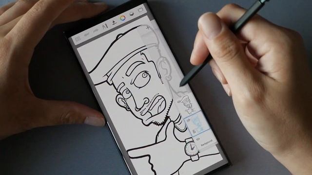 Drawing a Graffiti Character on SAMSUNG S22 ULTRA! смотреть онлайн