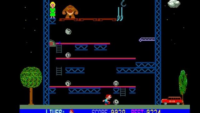 King Kong game for Amiga computers смотреть онлайн