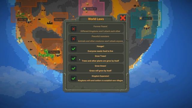 TWO WORLDS AT WAR - WorldBox смотреть онлайн