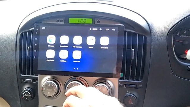 Hyundai Starex Cogoo S Series 10.1 inch Android GPS HD Player CG-AD010S with oem socket & 2 way DVR смотреть онлайн