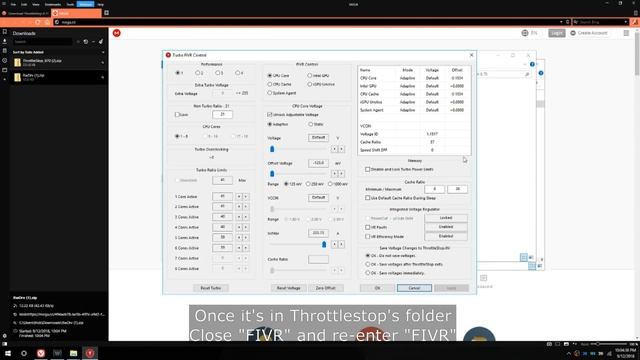 Remove power throttling on 7th/8th gen CPUs!!! Throttlestop Tutorial смотреть онлайн