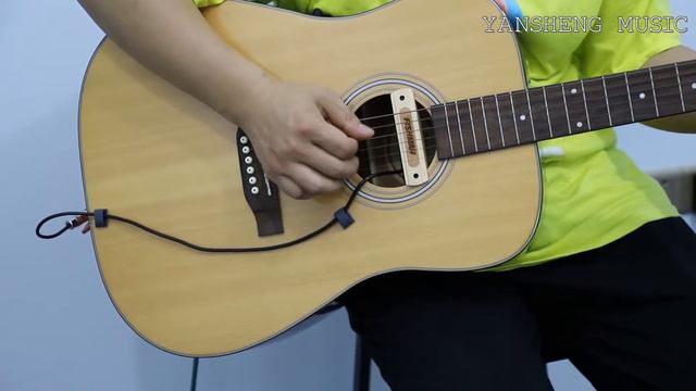 Installing fishman Pickup in Acoustic Guitar смотреть онлайн