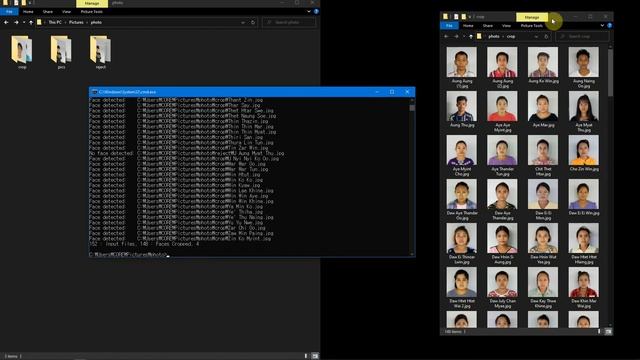 batch auto crop pics, căt ảnh hàng loạt, nhận diện khuông mặt Python and OpenCV, tự động cắt hình смотреть онлайн