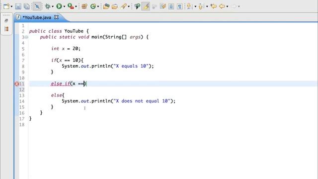 Java Basics ~ If Statement смотреть онлайн