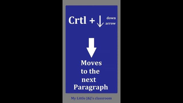 MS Word short cut keys| Microsoft word processor -how to access easily| J and J's classroom смотреть онлайн