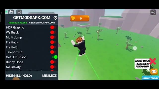 ROBLOX MOD MENU v2.578.564 APK - O MELHOR MOD MENU 2023 смотреть онлайн