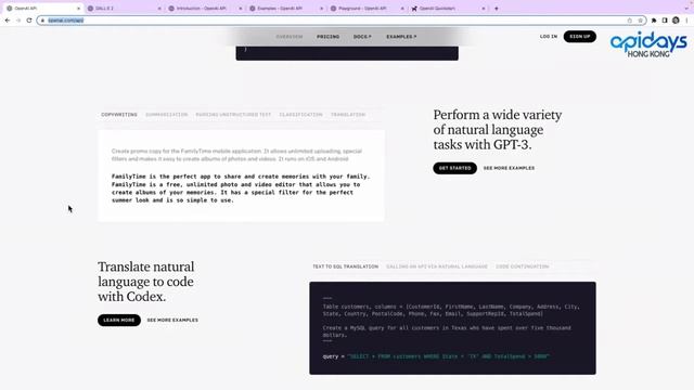 Apidays HongKong 2022 - The Story of OpenAI GPT3 - Improve Observability with Tracing By Steve Ng. смотреть онлайн