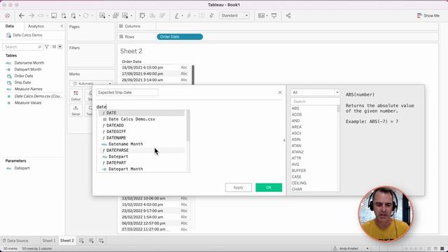 #Tableau - Date Functions смотреть онлайн