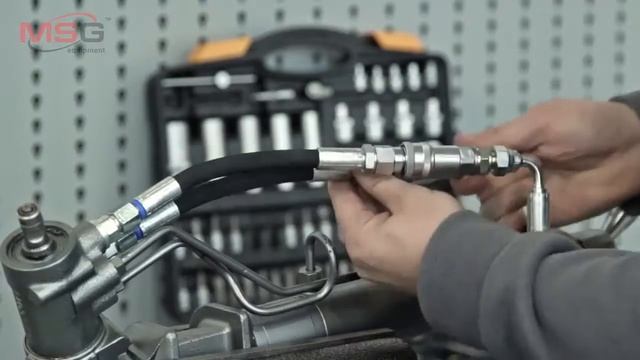 MSG MS505 Стенд для диагностики рулевых реек и редукторов с гидроусилителем смотреть онлайн
