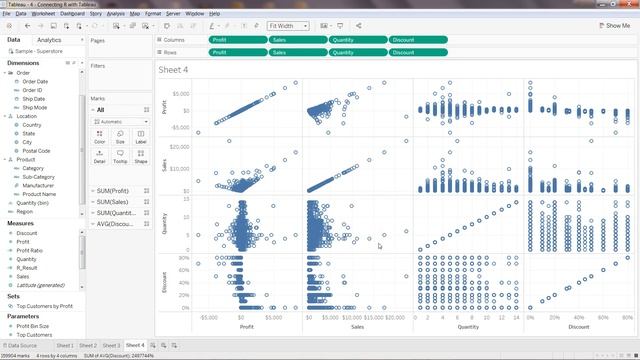 Advanced Tableau Course | R Machine Learning in Algorithm in Tableau | Correlation & Boxplot Chart смотреть онлайн