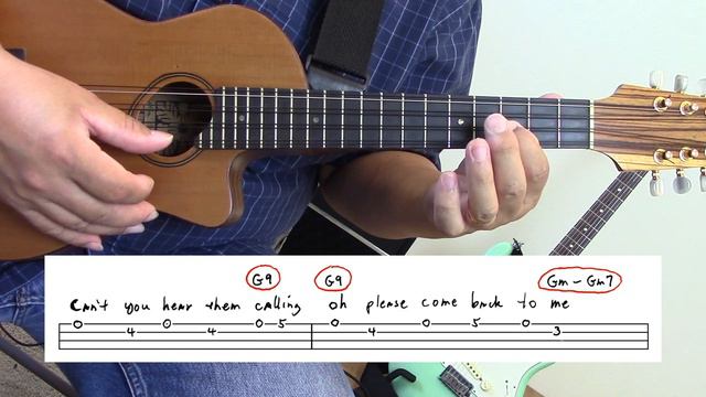 How to Play and Sing "Blue Hawaiian Moonlight" on the Ukulele смотреть онлайн