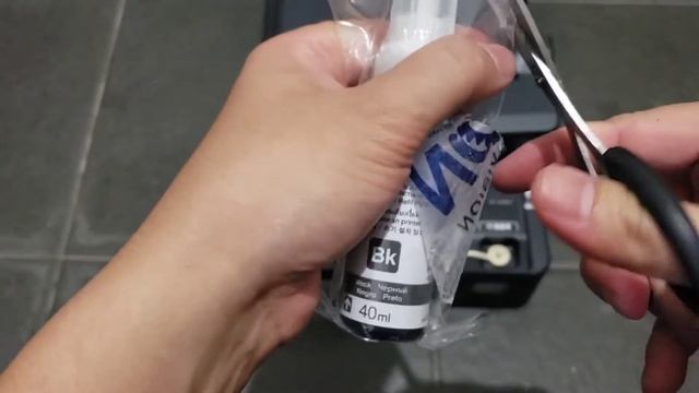 Unboxing & Setup Printer EPSON EcoTank L121