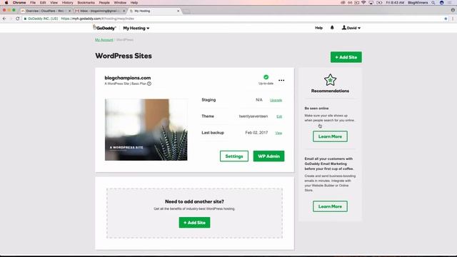 How To Login To WordPress Admin With GoDaddy смотреть онлайн