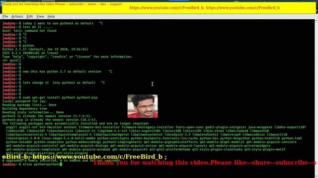 unable to set default python version to python3 смотреть онлайн