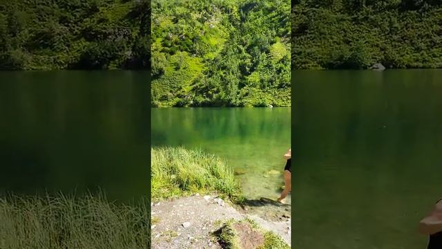 Карачаево-Черкесия, г. Теберда, озеро Туманлы-Кель. смотреть онлайн