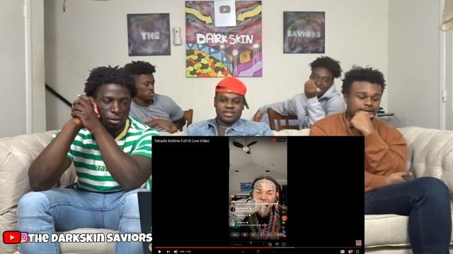 6ix9ine FULL INSTAGRAM LIVE STREAM! REACTION!! смотреть онлайн