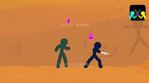 Supreme Duelist Stickman Animation : Dagger vs Card