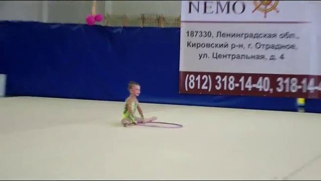 Черникова Ксения, 2008, С г. Луга ЛО - обруч смотреть онлайн