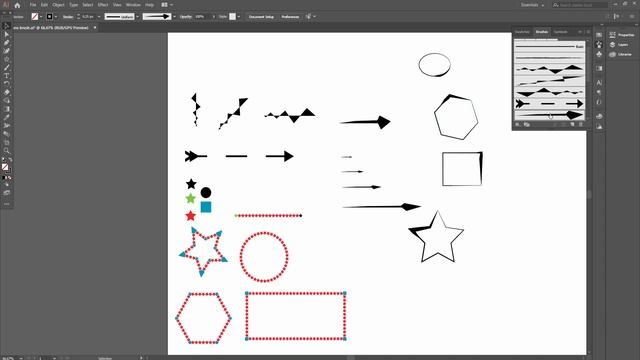 How To Make Art Brush Illustrator Tutorial смотреть онлайн