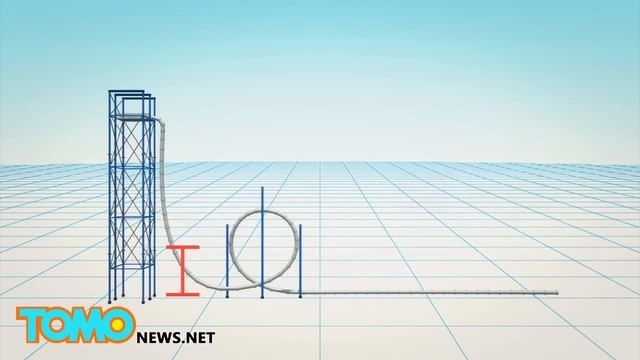 Sky Caliber: World's first vertically looping freefall waterslide set to open in 2016 смотреть онлайн