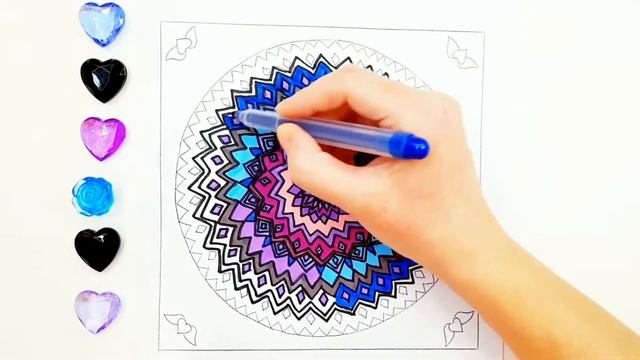 Мандала "Исцеление Внутреннего Мужчины" | мандала рисование | #раскраска19целителей смотреть онлайн