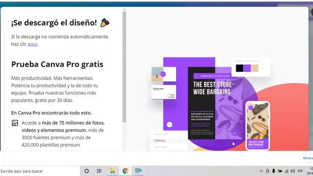 Guardar y subir al WhatsApp, diseños de Canva.com смотреть онлайн