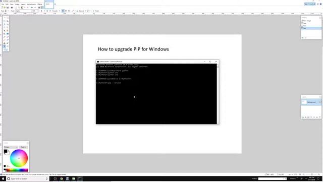 How to upgrade PIP on Windows. смотреть онлайн
