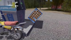 My summer car, как довезти покупки на мопеде.