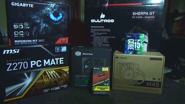 Montaje MSI Z270 MATE PC Fin 2017