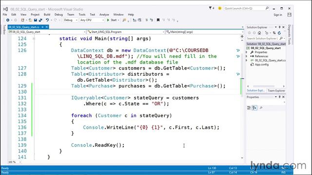 031 Database query