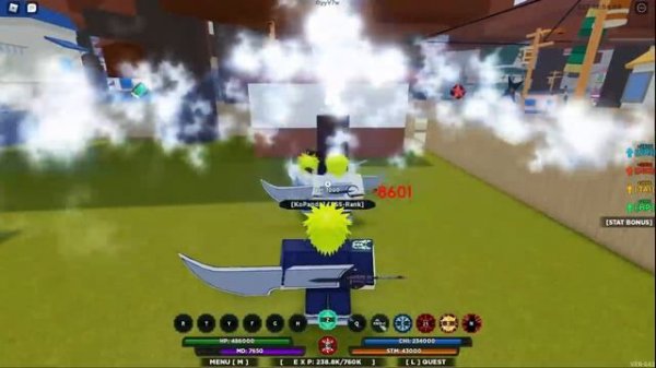 Шиндо Лайф ТОП комбо Шиндай Акума + Сенгоку ? Shindo Life Наруто Роблокс