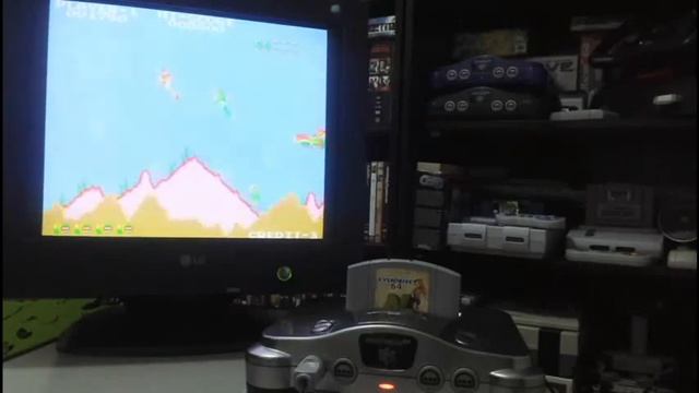 Everdrive , Monitor de Tubo e Clima de Bar ! Arcade Nintendo 64 HDMI смотреть онлайн